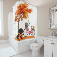 Its Fall Yall Dachshund Bike Pumpkin Spice Fall Au