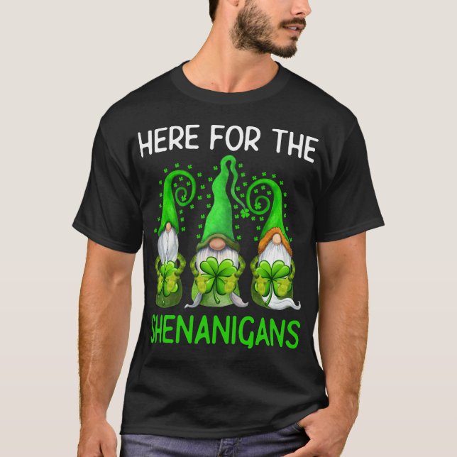 It's Fall Y'all Gnomes Pumpkin Autumn Tree Fall Le T-Shirt (Front)