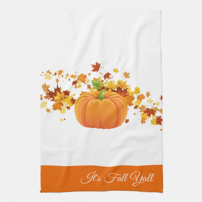 It's Fall Yall Kitchen Towel (Vertical)