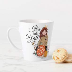 It's Fall Y'all  Latte Mug