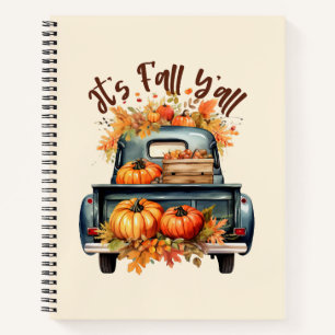 It's Fall Y'all Notebook