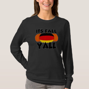 It's Fall Y'all Thanksgiving Pumpkin Italy 1 T-Shirt