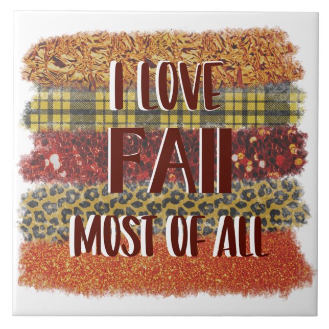 It's Fall Y'all! Tile (Front)