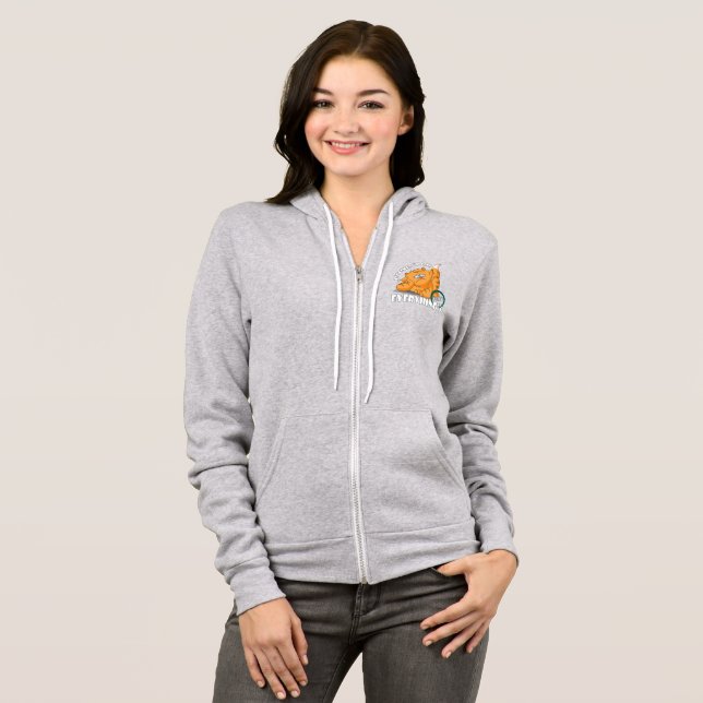 It's fine I'm fine Everything's fine | Zip Hoodie (Front Full)
