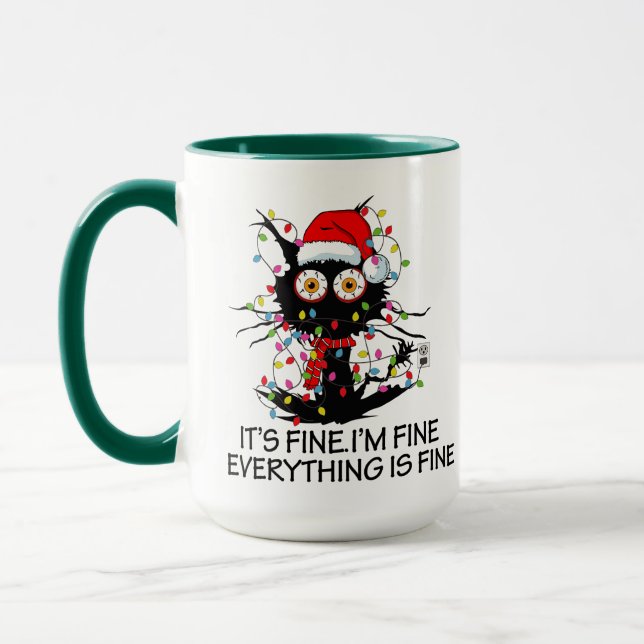 It's Fine! Mug (Left)