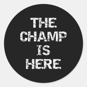 It's Football Time Y'all Design Studio Funny Fanta Classic Round Sticker