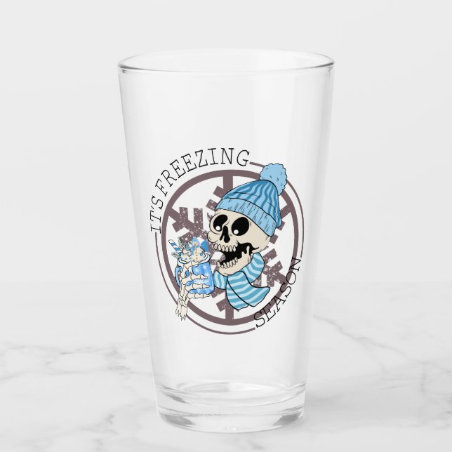 It's Freezing Season Tumbler (Front)