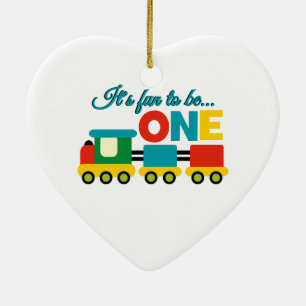 It's Fun to be One Ceramic Tree Decoration