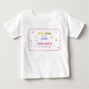 It's Fun To Be One Stripe Baby T-Shirt