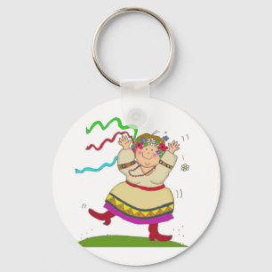 It's Fun to Be Ukrainian Key Ring