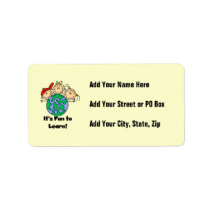 It's Fun to Learn Label