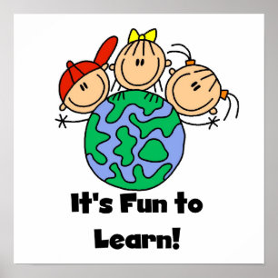 It's Fun to Learn Poster