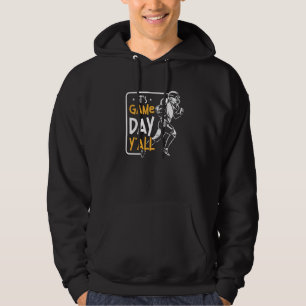 Its Game Day Lineman Tackle American Football  1 Hoodie