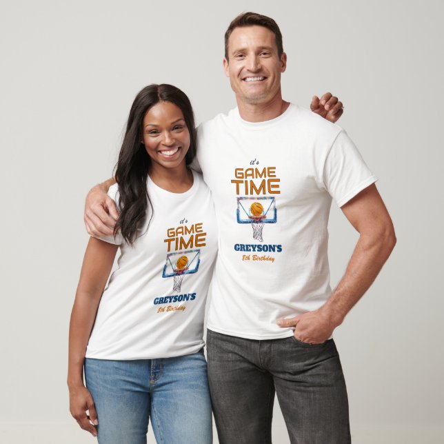 It's Game Time Any Age Birthday T-Shirt (Unisex)