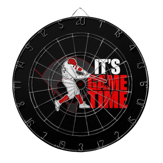 It's Game Time - Baseball   Dartboard (Front)