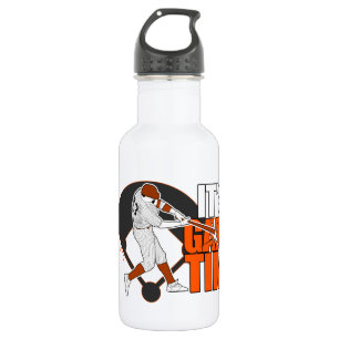 It's Game Time - Baseball (Orange) 532 Ml Water Bottle
