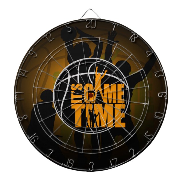 It's Game Time - Yellow Dartboard (Front)