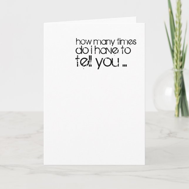 It's getting old just like you Birthday card (Front)