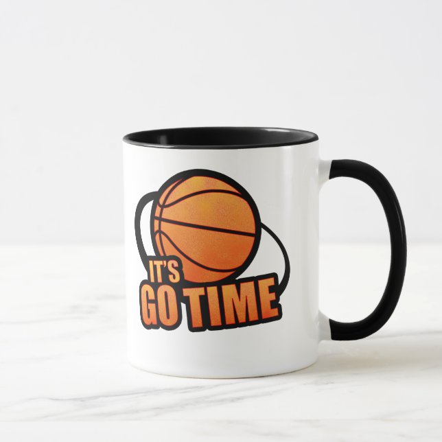 Its Go Time Basketball Mug (Right)