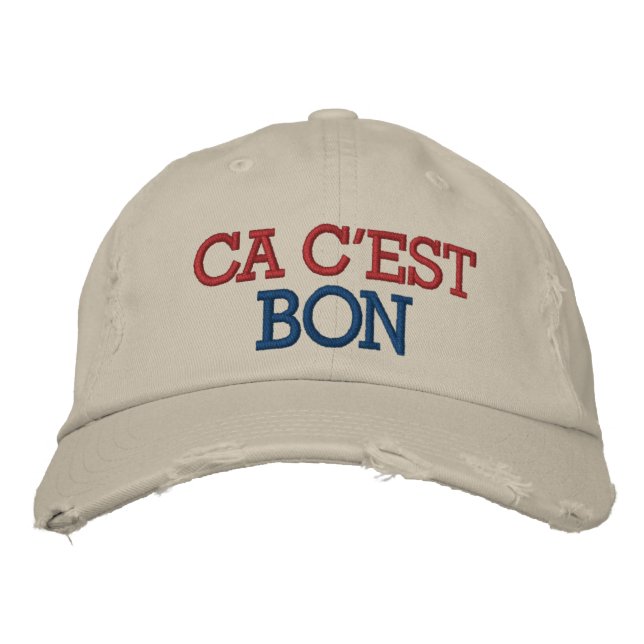 It's Good .... : ) by SRF Embroidered Hat (Front)