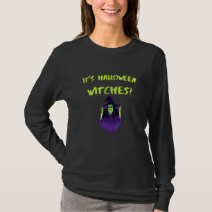 Its Halloween Witches Partycasual Halloween Graphi T-Shirt
