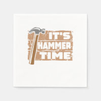Its Hammer Time Funny Carpenter Woodworking