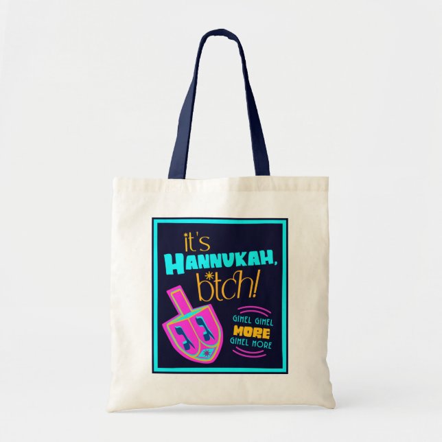 It's Hanukkah! Gimme More Britney Gimmel More!  Tote Bag (Front)