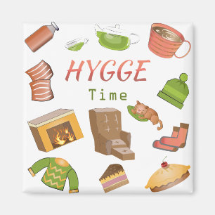 It's Hygge Time! Magnet