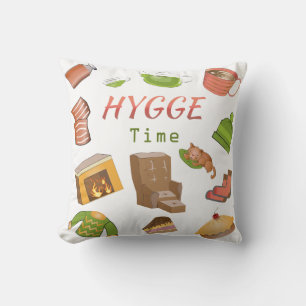 It's Hygge Time! Throw Pillow