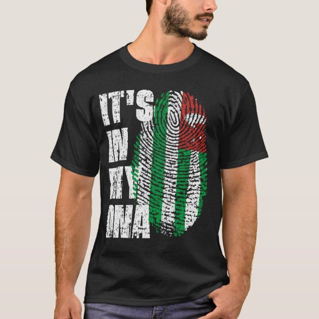 IT'S IN MY DNA Abkhazia Flag Abkhazian  T-Shirt (Front)