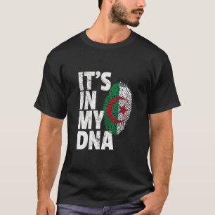 It's In My Dna Algerian Algeria Flag Men Women T-Shirt