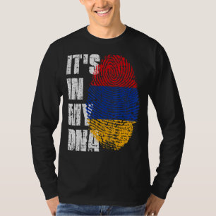 It's In My Dna Armenia Flag Armenian T-Shirt