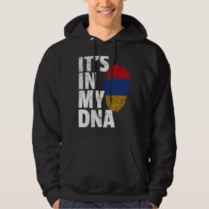 It's In My Dna Armenian Armenia Flag Men Women Hoodie