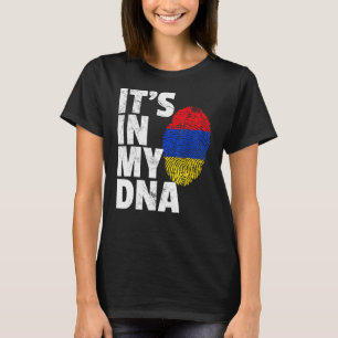 Its In My Dna Armenian Armenia Flag Pride National T-Shirt