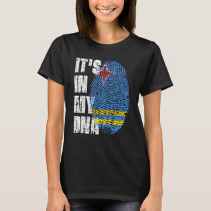 It's In My Dna Aruba Flag Aruban T-Shirt