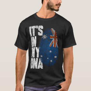 It's In My DNA Australian Proud Australia Flag T-Shirt