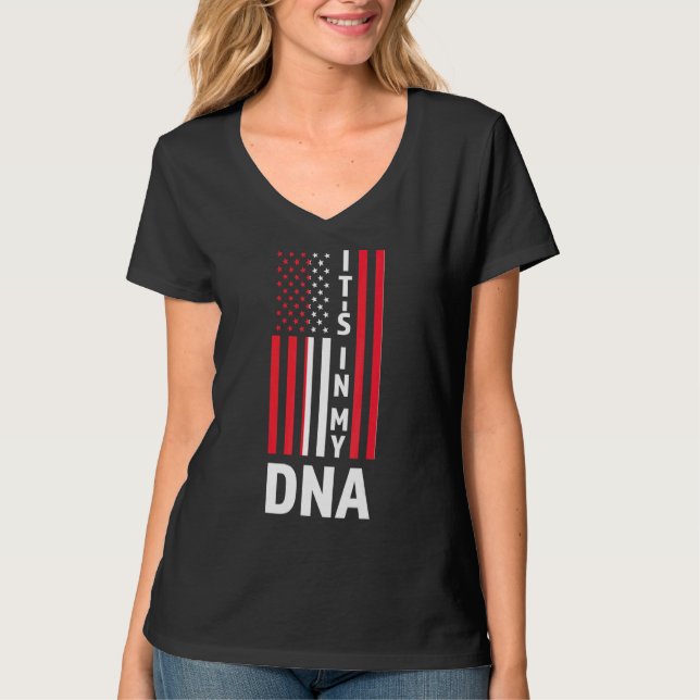 It's In My Dna Austria Austrian T-Shirt (Front)