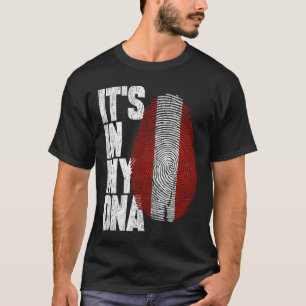 It's In My DNA Austrian Shirt Proud Hispanic Gift