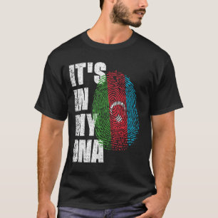 IT'S IN MY DNA Azerbaijan Flag T-Shirt