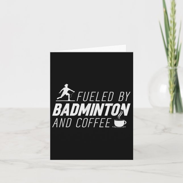 Its In My Dna Badminton Shuttle Racket Badminton P Card (Front)