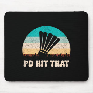 Its In My Dna Badminton Shuttle Racket Badminton P Mouse Pad