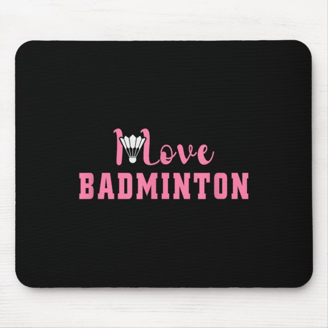 Its In My Dna Badminton Shuttle Racket Badminton P Mouse Pad (Front)