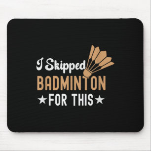 Its In My Dna Badminton Shuttle Racket Badminton P Mouse Pad