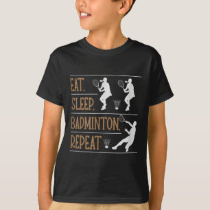 Its In My Dna Badminton Shuttle Racket Badminton P T-Shirt
