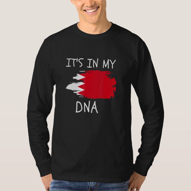 It's in my DNA Bahrain Flag Proud Bahraini Country T-Shirt (Front)