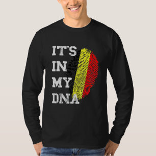 Its In My DNA Belgian Roots Belgium Genetic Belgie T-Shirt