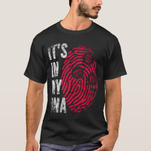 IT'S IN MY DNA Bowling Ball Fingerprint T-Shirt