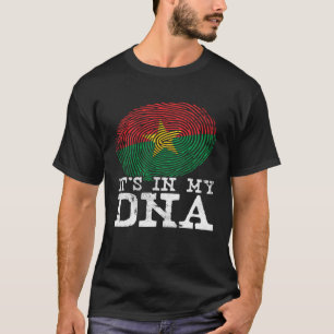 It's In My DNA Burkinabe Cool African Burkina Fas T-Shirt