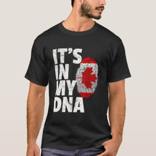 It'S In My Dna Canada Canadian Flag Leaf Maple Pri T-Shirt