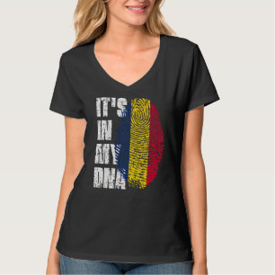 It's In My Dna Chad Flag Chadian T-Shirt